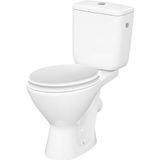 Allibert Duoblok Toilet Vito I Pk Aanlsuiting I Quick Release & Soft-close Toiletzitting Wit | Duoblok toiletten