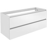 Wastafelonderbouw allibert lunik 120x55x46 cm glans wit