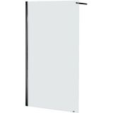 Douchewand allibert walk-in lago 97-100x195 cm zwart