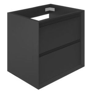 Allibert Wastafelonderkast Delta 60cm Zwart Mat