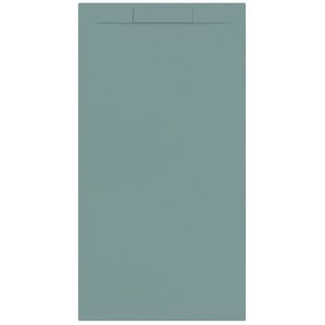 Douchebak + sifon allibert rectangle 180x90 cm mat groen korstmos