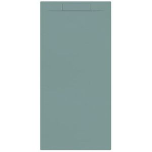 Douchebak + sifon allibert rectangle 180x80 cm mat groen korstmos