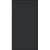 Douchebak + sifon allibert rectangle 180x90 cm mat zwart