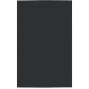 Douchebak + sifon allibert rectangle 140x90 cm mat zwart