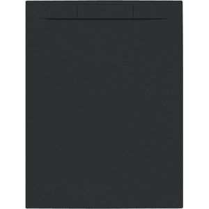Douchebak + sifon allibert rectangle 120x90 cm mat zwart