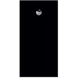 Douchebak allibert karbon 160x80 cm mat zwart rechthoek