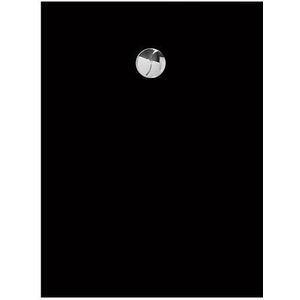 Douchebak allibert karbon 120x90 cm mat zwart rechthoek
