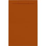 Douchebak + sifon allibert rectangle 140x90 cm satijn koper oranje