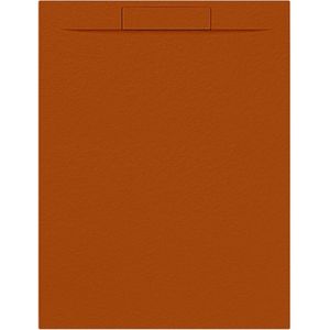 Douchebak + sifon allibert rectangle 120x90 cm satijn koper oranje