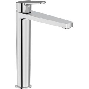 Wastafelkraan Allibert Bandol Lavabo Mengkraan 26x4.5 Chroom Allibert