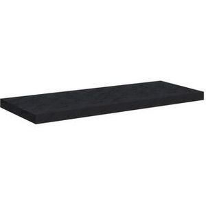 Wastafelblad allibert play 120 cm mat zwart meubel