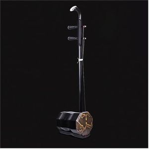 Handgemaakt Zwart Palissander Achthoekig Groot Bas-erhu-instrument Met Draagtas En Accessoires Professional Erhu