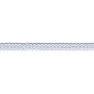 STEPHANOISE Bandeaujurk, 2 m, wit, strikhoogte 10 mm x 2 m