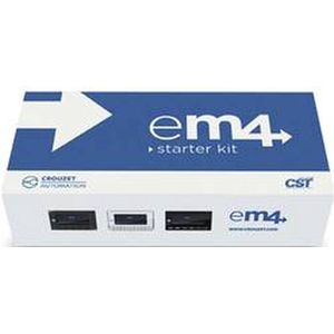 Crouzet em4 B26-ET Starter Kit, glanzend zwart, Relais