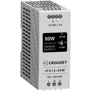 Crouzet 89452061 Industriële netvoeding 12 V 5 A 60 W Inhoud 1 stuk(s)