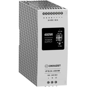 Crouzet - Industriële Netvoeding - 24 V - 20 A - Inhoud: 1 stuk