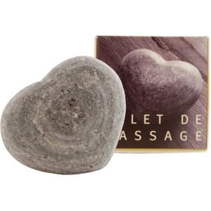 Aleppo Soap Co - Massagehart - Zwart - 100% Leisteen