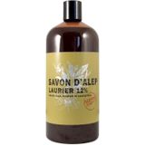 Aleppo Soap Co Zeep 12% laurier navul  1 liter