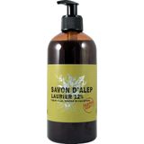 Aleppo Soap Co Zeep Vloeibaar 12% Laurier 500 ml