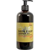Aleppo Soap Co Zeep Vloeibaar 12% Laurier 500 ml