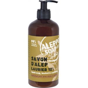 Aleppo Soap Co Zeep Vloeibaar 12% Laurier 500 ml