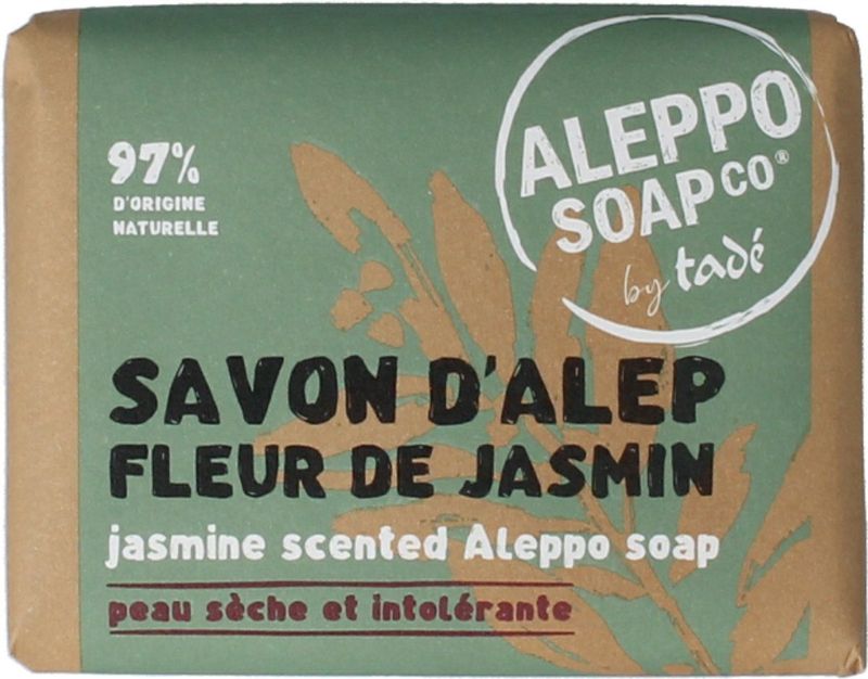 Aleppo Soap Co - Jasmijnzeep - Handzeep - Olijf- en Laurierbesolie