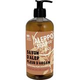 Aleppo Soap Co Aleppo arganzeep exfoliant bio met pomp (500ml)