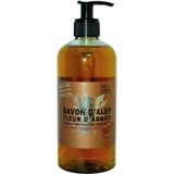 Aleppo Soap Co Aleppo arganzeep exfoliant bio met pomp (500ml)