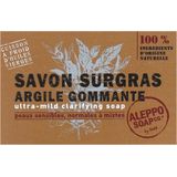 Savon Surgras Argile Commante - Handzeep - 150 gr - Natuurlijke Zeep met Rode Klei