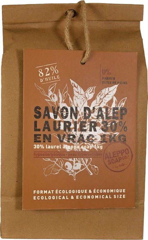 Aleppo Soap Co Zeep 30% Laurier 1 kg