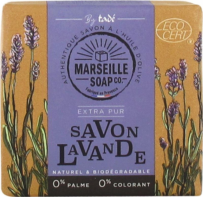 Marseille Soap - Lavendelzeep - Handzeep - 100 gram - COSMOS NATURAL