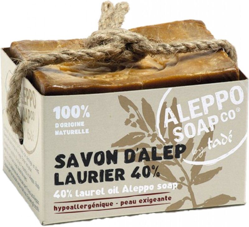 Aleppo Soap Co Aleppo zeep 40% 200 gram