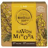 Marseille Soap - Mimosazeep - Handzeep - Natuurlijke ingrediënten - 100 gram