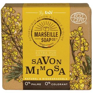 Marseille Soap - Mimosazeep - Handzeep - Natuurlijke ingrediënten - 100 gram