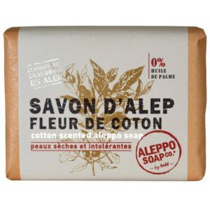 Aleppo Soap Co - Savon d'Alep - Handzeep - 100 Gram - Katoenbloem