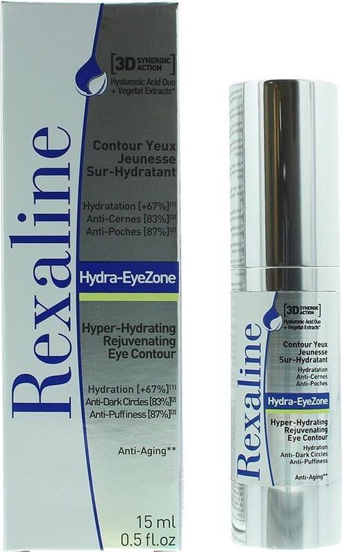 Rexaline - 3D Hyper Hydraterende Oogcontourcrème - 15ml - Huidverzorging