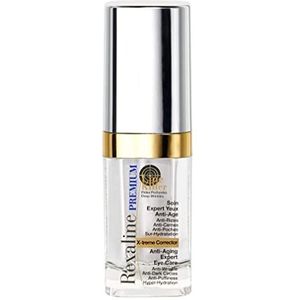 Rexaline X-treme Corrector - Expert Anti-Aging Eye Care - Anti-rimpel oogcrème - Anti donkere kringen voor mannen en vrouwen - Anti-oogzakken - Kraaienpoot - Duo Hyaluronzuur - Cruelty Free - 15 ml