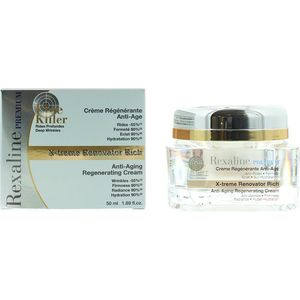 Rexaline - Linekiller Xtreme Regenerating Cream - Vochtinbrengende Crème - 50ml