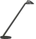 Unilux JACK, Schwarz, Acrylnitril-Butadien-Styrol (ABS), Kunststoff, Büro, 1 Glühbirne(n), 6,2 W, LED
