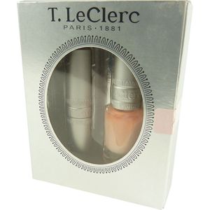 T. LeClerc PARIS 1881 Coffret des Elegantes Lipnagelset Beige Naturelle