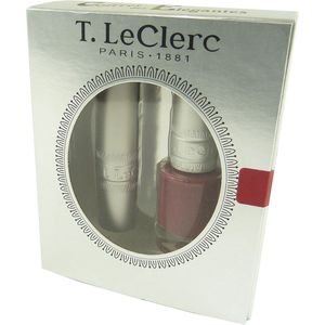 T. LeClerc PARIS 1881 Coffret des Elegantes Lipnagelset - Rose Gourmande