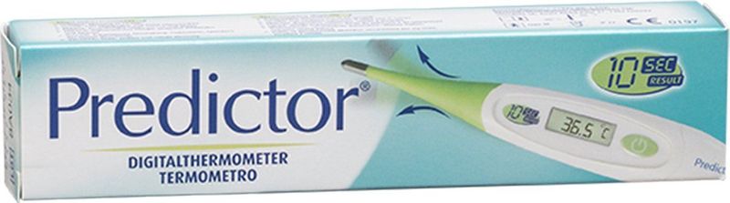 Predictor - Digitale Thermometer - Nauwkeurig - Veilig - Geschikt voor Oraal, Oksel & Rectaal