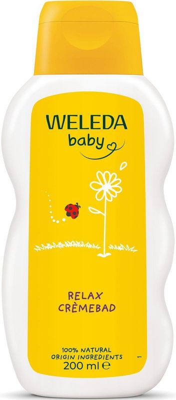 Weleda - Calendula Relax Crèmebad - 200ml - Zachte Verzorging - Lavendel