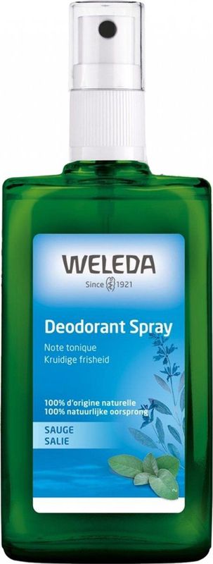 WELEDA - Deodorant Spray - Salie - 100ml - 100% natuurlijk
