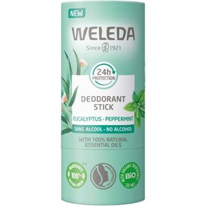 WELEDA - Deodorant stick Eucalyptus Peppermint - Efficacité 24H - Vegan* - Certifié Natrue** - Stick 50 g