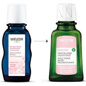WELEDA - Sensitive Herstellende Gezichtsolie - 100% Natuurlijk - Amandelolie