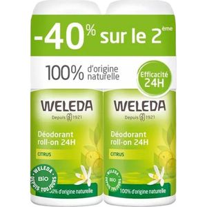 WELEDA - Duo Deo Roll-on 24H Citrus - 2 x 50 ml