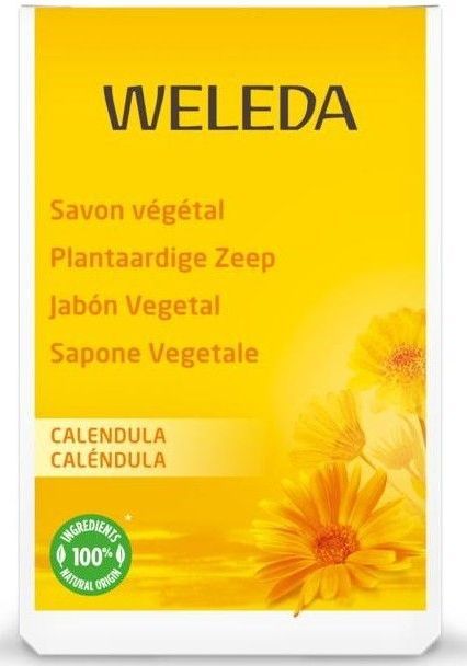 Weleda - Plantaardige Zeep - Calendula - 100gr - Natuurlijke Ingrediënten
