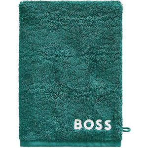 Hugo Boss washandje - Plain - Everglade - 15x21 cm