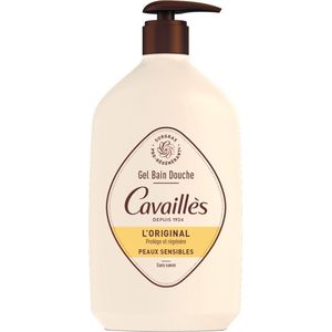 Roge Cavailles Gels Surgras Bain et Douche Gel Surgras Actif Amande Vert Gevoelige Huid 400ml